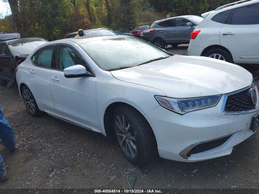 2018 Acura Tlx Tech Pkg VIN: 19UUB2F53JA007029 Lot: 40554514