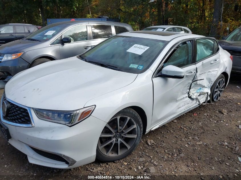 2018 Acura Tlx Tech Pkg VIN: 19UUB2F53JA007029 Lot: 40554514