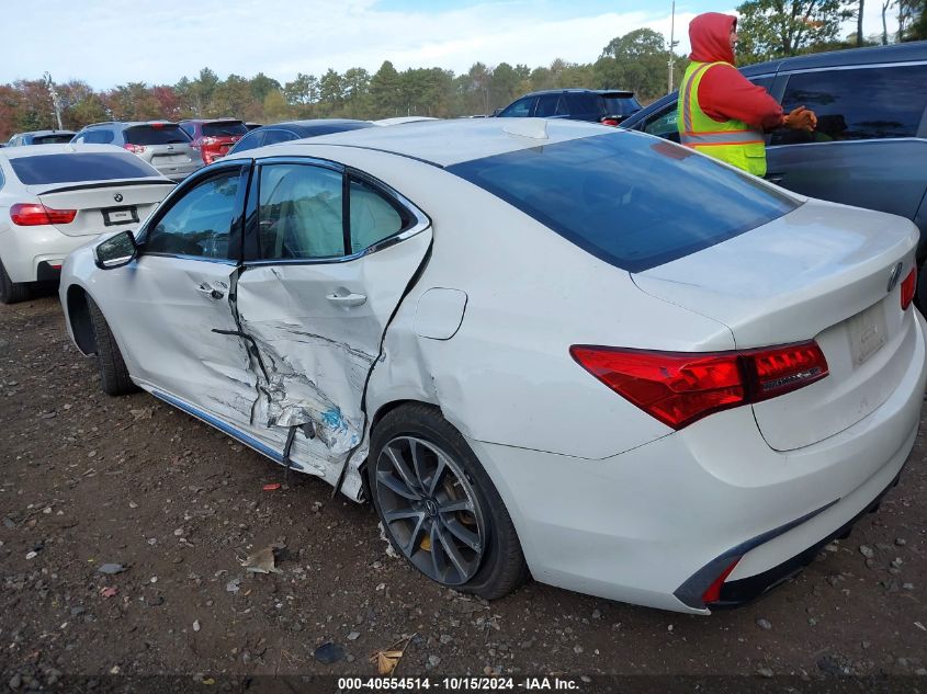 2018 Acura Tlx Tech Pkg VIN: 19UUB2F53JA007029 Lot: 40554514