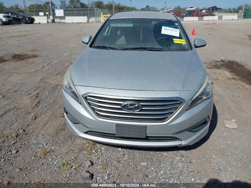 2015 Hyundai Sonata Se VIN: 5NPE24AF8FH099642 Lot: 40554525