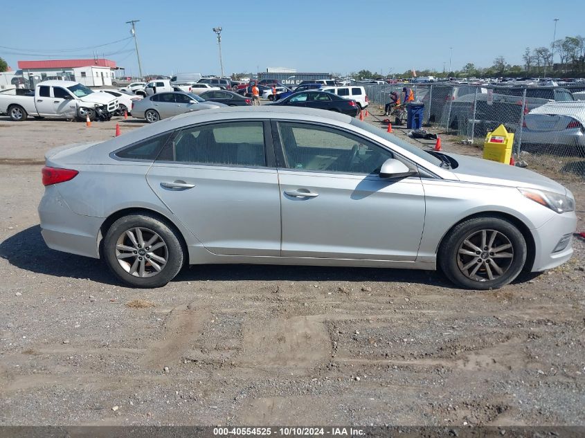 2015 Hyundai Sonata Se VIN: 5NPE24AF8FH099642 Lot: 40554525