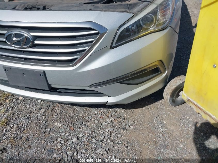 2015 Hyundai Sonata Se VIN: 5NPE24AF8FH099642 Lot: 40554525