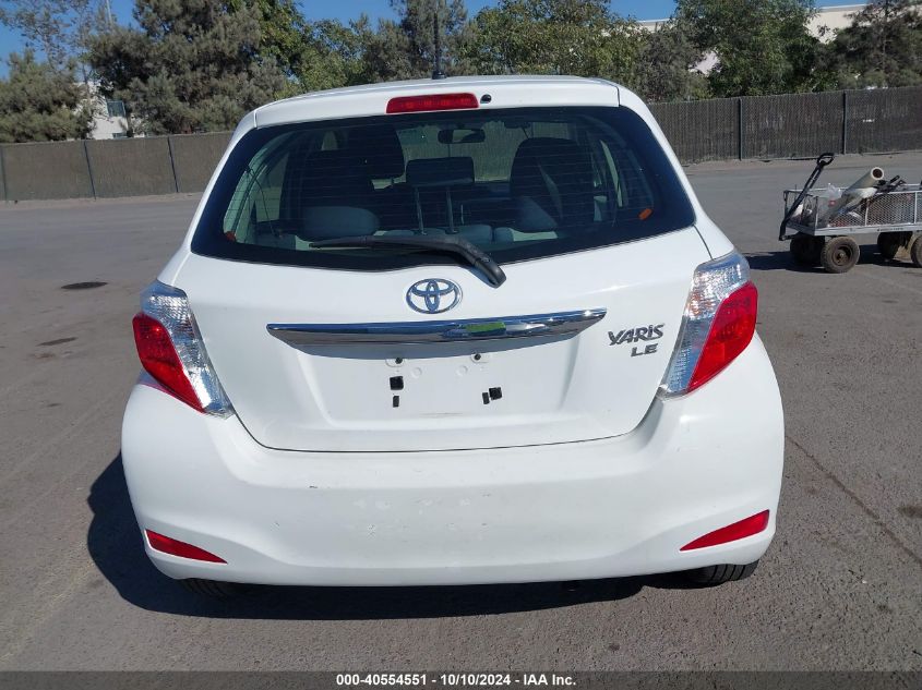 2013 Toyota Yaris Le VIN: JTDKTUD37DD559877 Lot: 40554551