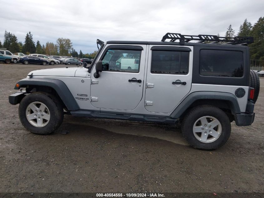 2011 Jeep Wrangler Unlimited Sport VIN: 1J4HA3H14BL560386 Lot: 40554555