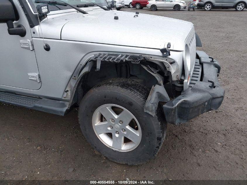 2011 Jeep Wrangler Unlimited Sport VIN: 1J4HA3H14BL560386 Lot: 40554555