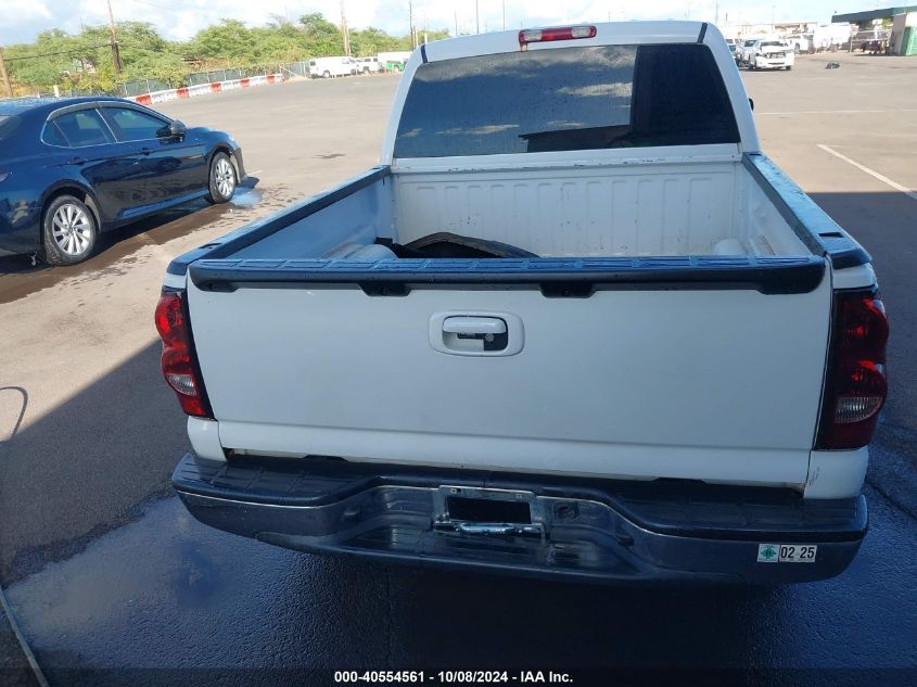 2006 Chevrolet Silverado 1500 Ls VIN: 2GCEC13V161254727 Lot: 40554561