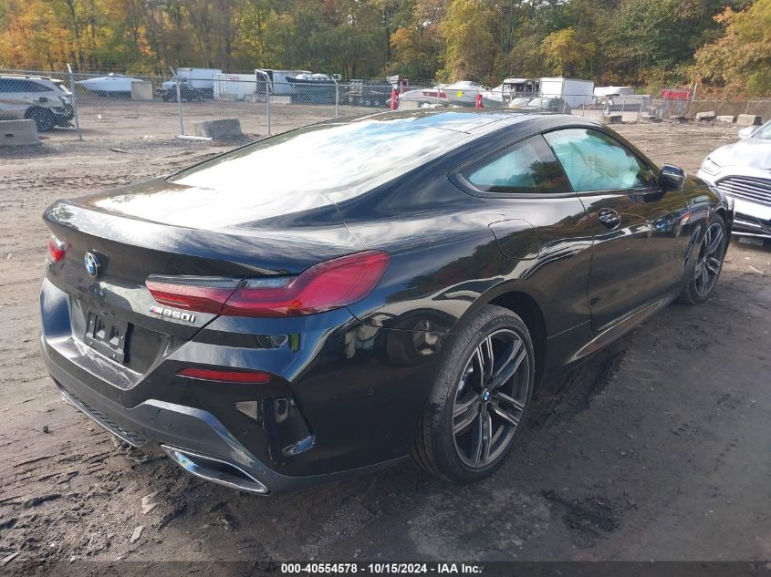 2020 BMW 840I xDrive VIN: WBAAE4C01LBP64003 Lot: 40554578