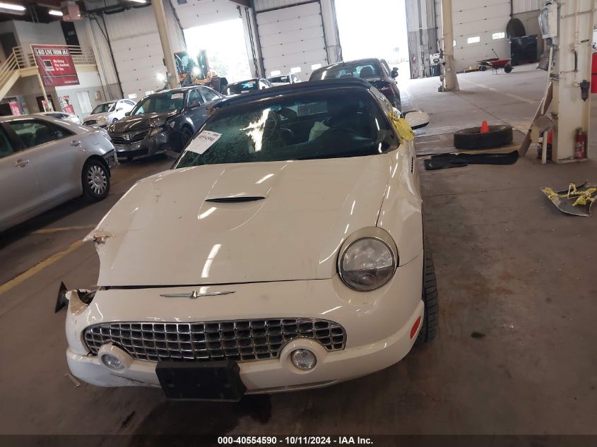 2003 Ford Thunderbird VIN: 1FAHP60A43Y107297 Lot: 40554590