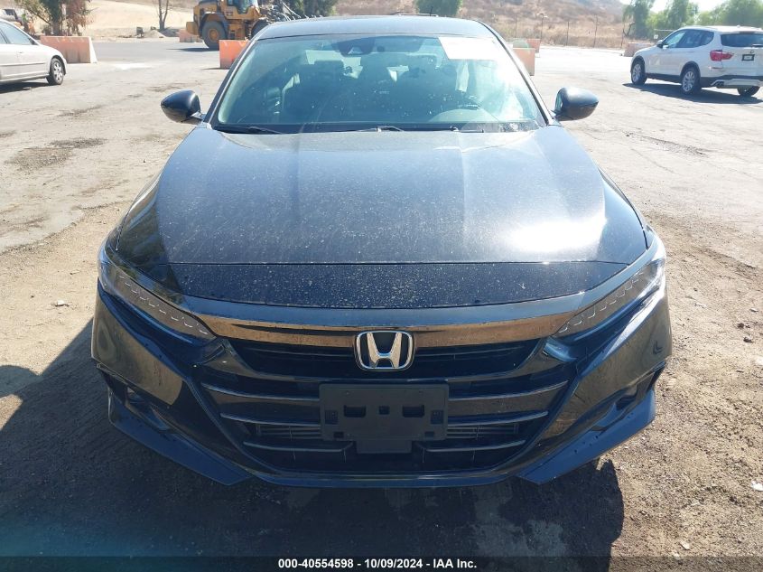 2022 Honda Accord Sport VIN: 1HGCV1F38NA111369 Lot: 40554598