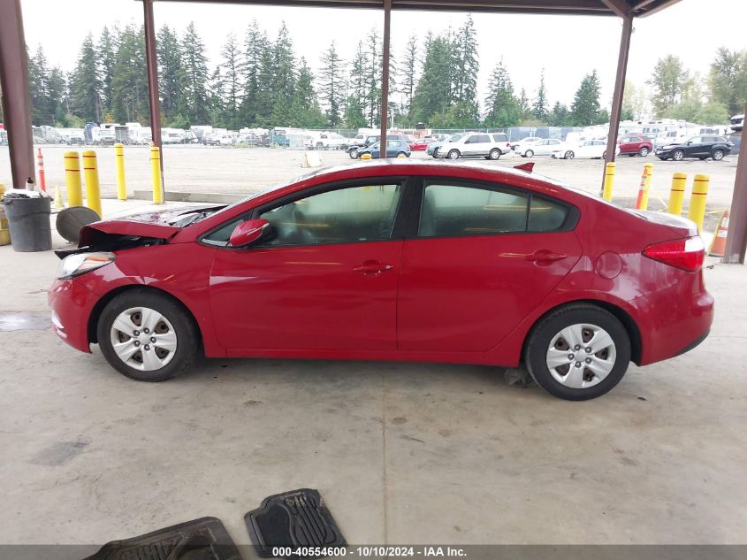 KNAFX4A64F5365452 2015 Kia Forte Lx