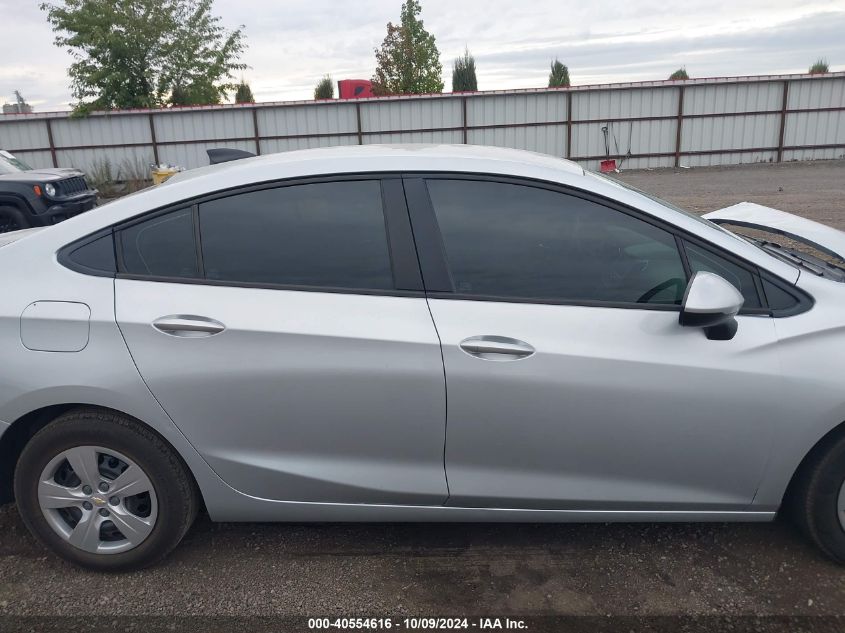 2017 Chevrolet Cruze Ls Auto VIN: 1G1BC5SMXH7112894 Lot: 40554616