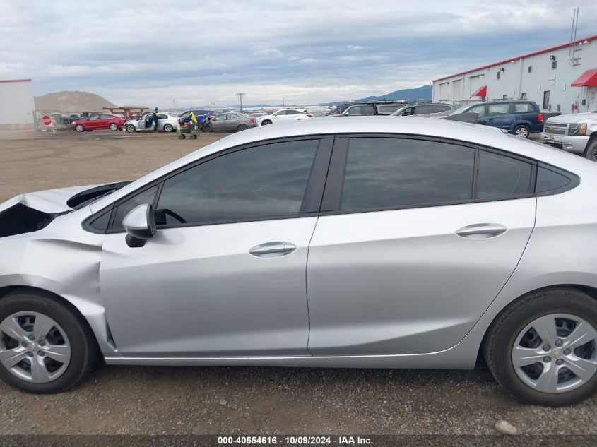 2017 Chevrolet Cruze Ls Auto VIN: 1G1BC5SMXH7112894 Lot: 40554616