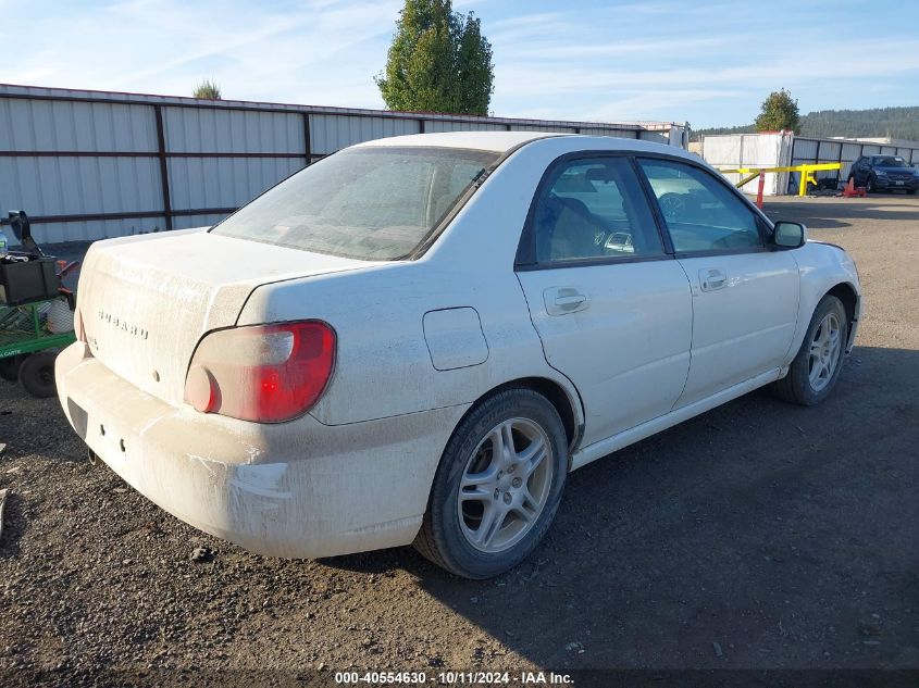 JF1GD67504H500339 2004 Subaru Impreza 2.5Rs