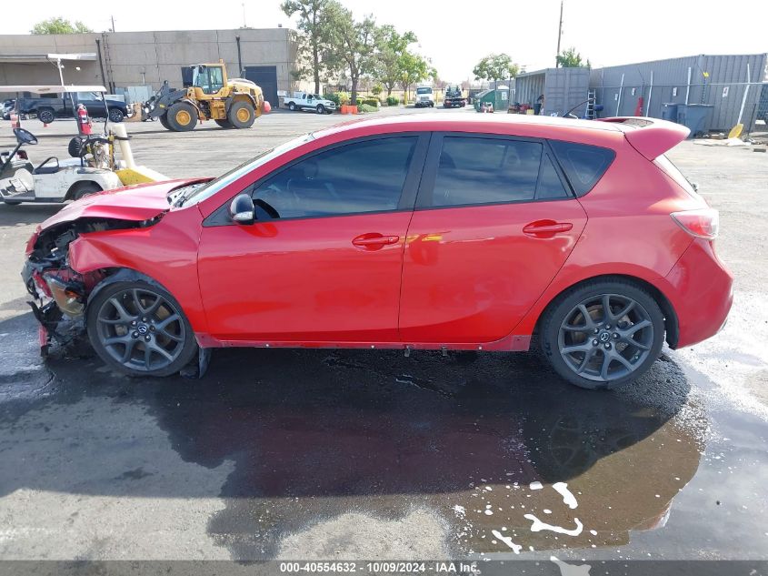 2013 Mazda Mazdaspeed3 Touring VIN: JM1BL1L44D1784381 Lot: 40554632