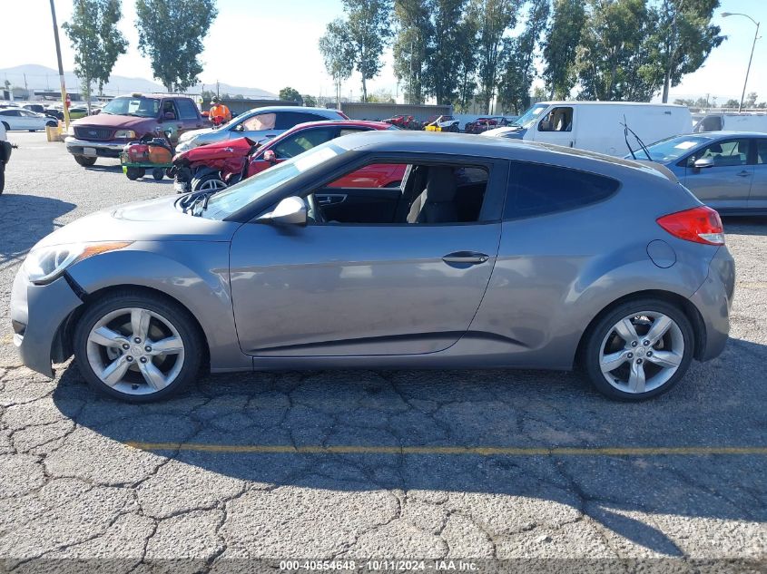 2015 Hyundai Veloster VIN: KMHTC6AD3FU233652 Lot: 40554648