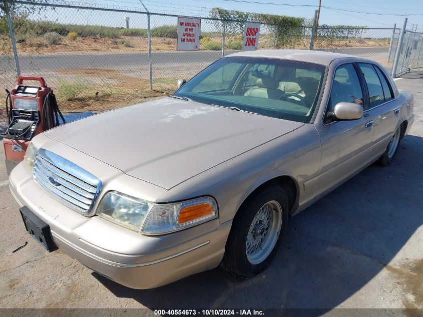 1998 Ford Crown Victoria Lx VIN: 2FAFP74W6WX190450 Lot: 40554673