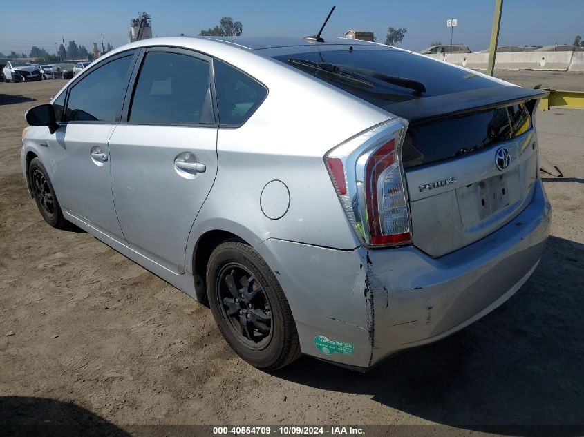 VIN JTDKN3DU5E1752206 2014 Toyota Prius, Three no.3