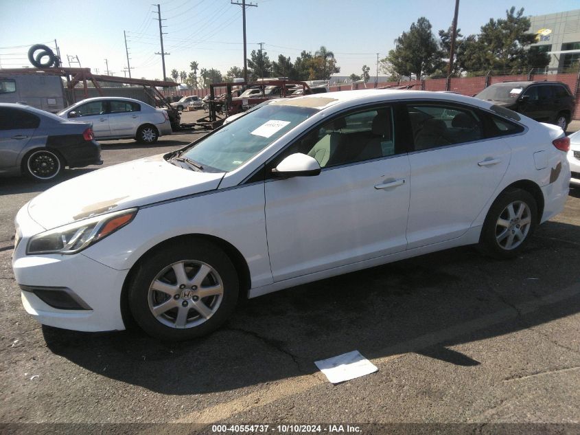 2016 HYUNDAI SONATA - 5NPE24AF2GH396049