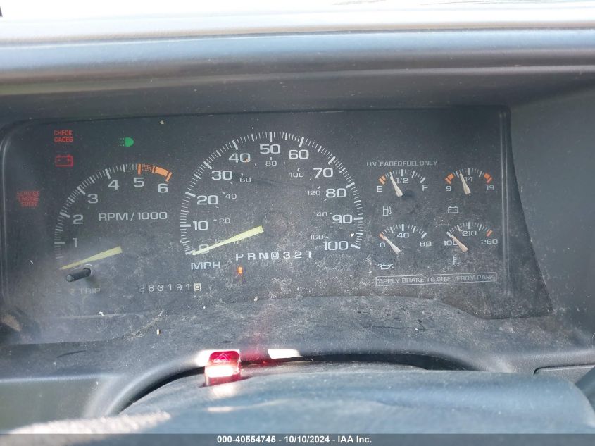 1GNFK16R2PJ342524 1996 Chevrolet Suburban K1500