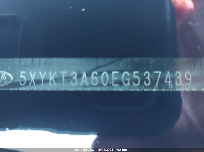 5XYKT3A60EG537439 2014 Kia Sorento Lx