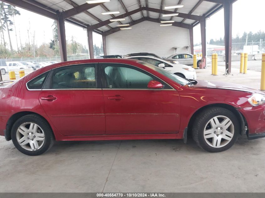 2013 Chevrolet Impala Lt VIN: 2G1WB5E37D1179550 Lot: 40554770