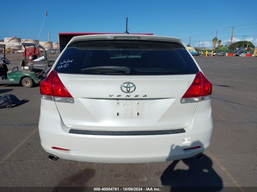 2011 Toyota Venza Base V6 VIN: 4T3ZK3BB7BU037255 Lot: 40554781