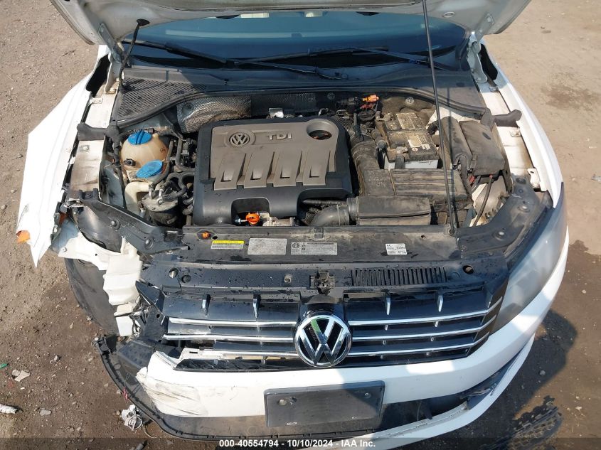 1VWBN7A32DC007545 2013 Volkswagen Passat 2.0L Tdi Se