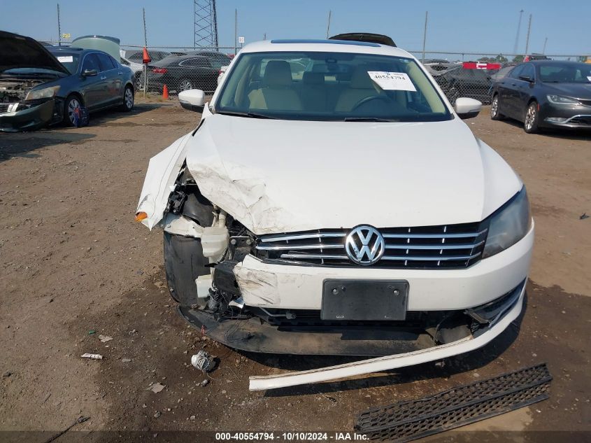 1VWBN7A32DC007545 2013 Volkswagen Passat 2.0L Tdi Se