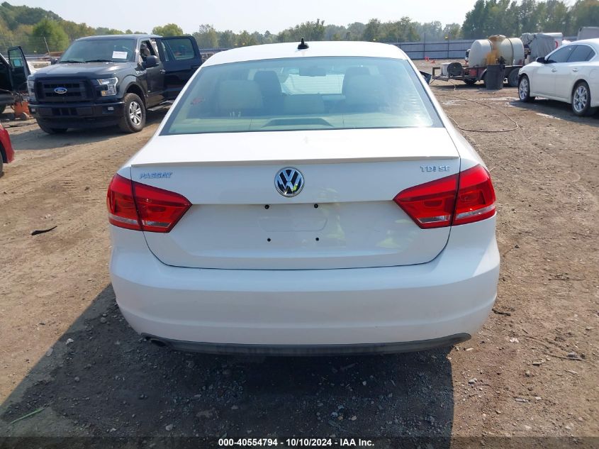 2013 Volkswagen Passat 2.0L Tdi Se VIN: 1VWBN7A32DC007545 Lot: 40554794