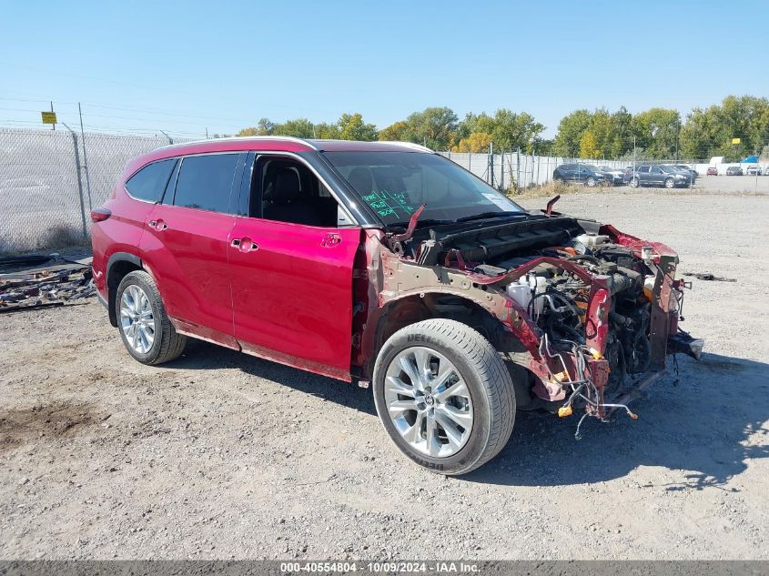 5TDDBRCH0MS521272 2021 Toyota Highlander Hybrid Limited