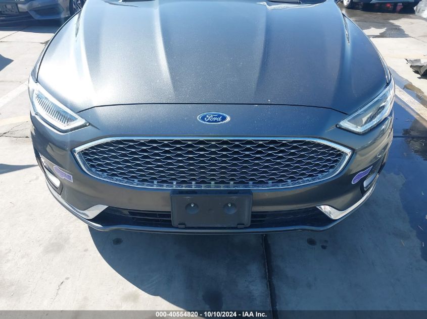 2019 FORD FUSION ENERGI TITANIUM - 3FA6P0SU8KR174929