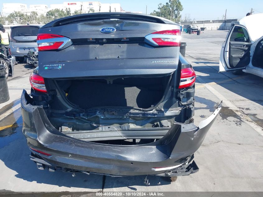 2019 FORD FUSION ENERGI TITANIUM - 3FA6P0SU8KR174929