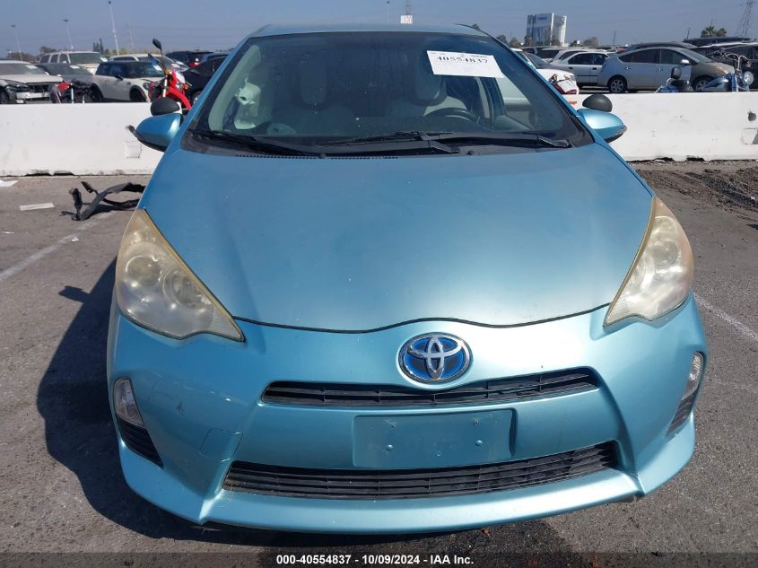 2013 Toyota Prius C One VIN: JTDKDTB33D1046539 Lot: 40554837