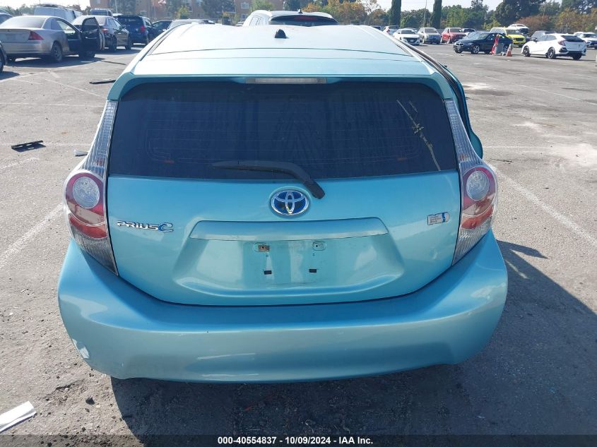 2013 Toyota Prius C One VIN: JTDKDTB33D1046539 Lot: 40554837