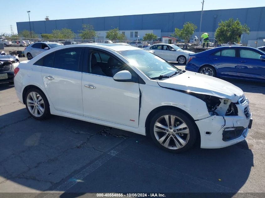 VIN 1G1PG5SB5F7300406 2015 Chevrolet Cruze, Ltz no.1