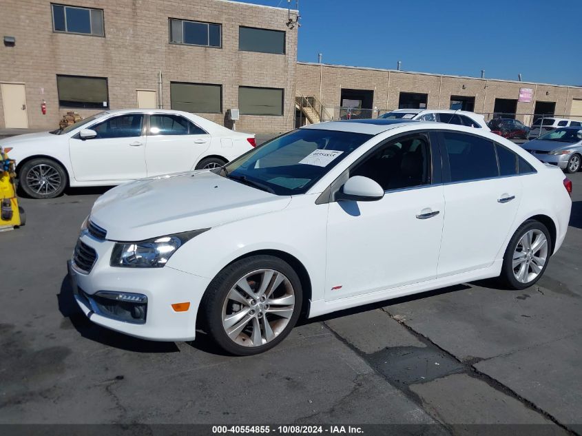 VIN 1G1PG5SB5F7300406 2015 Chevrolet Cruze, Ltz no.2