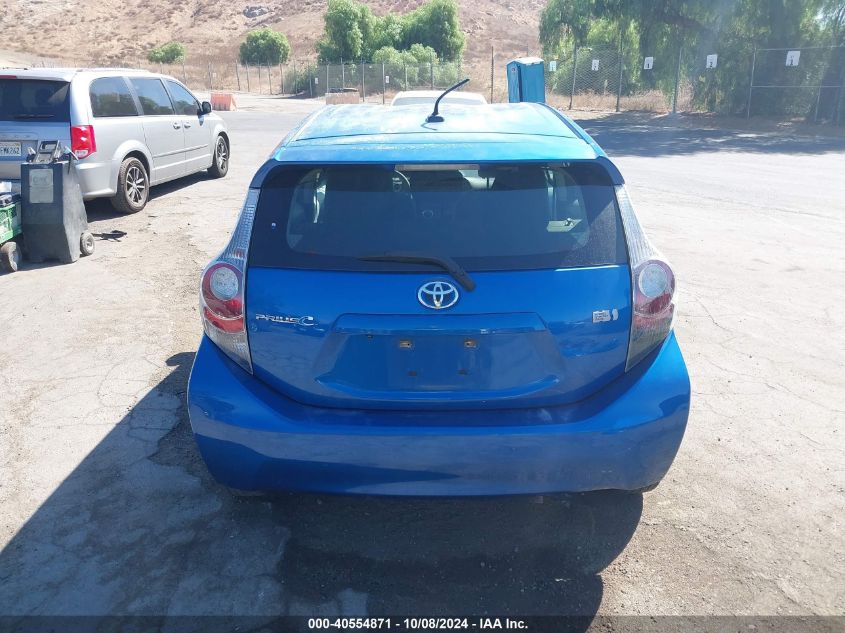 2014 Toyota Prius C Three VIN: JTDKDTB32E1066542 Lot: 40554871