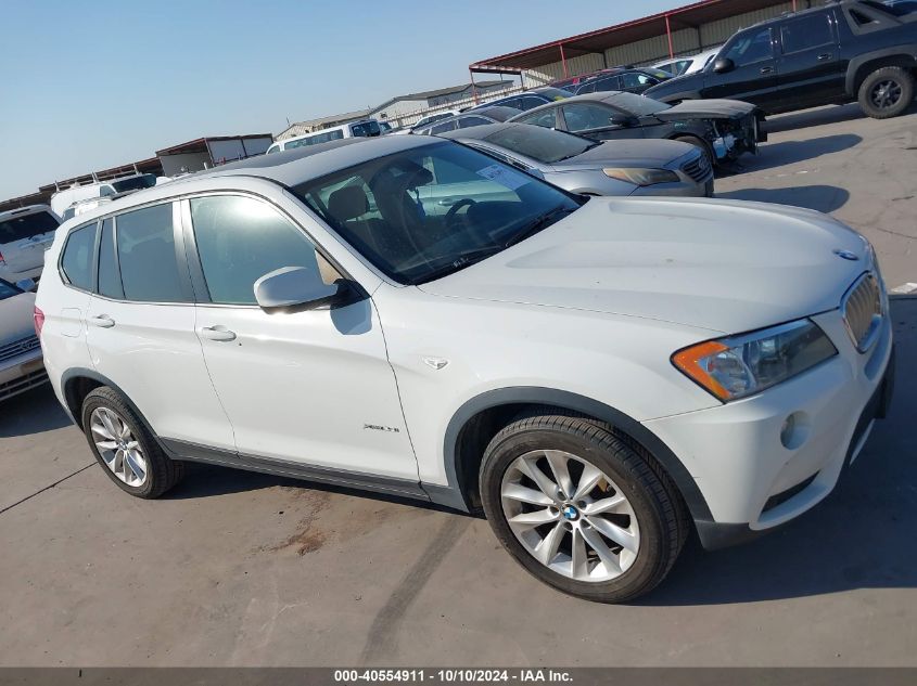 2014 BMW X3 xDrive28I VIN: 5UXWX9C59E0D42587 Lot: 40554911