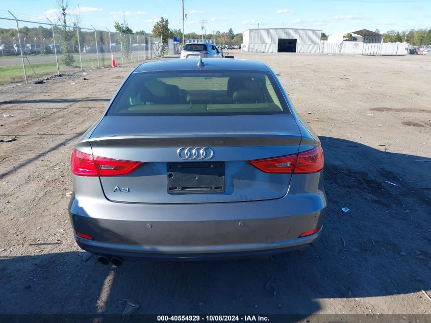 2015 Audi A3 1.8T Premium VIN: WAUACGFFXF1092203 Lot: 40554929