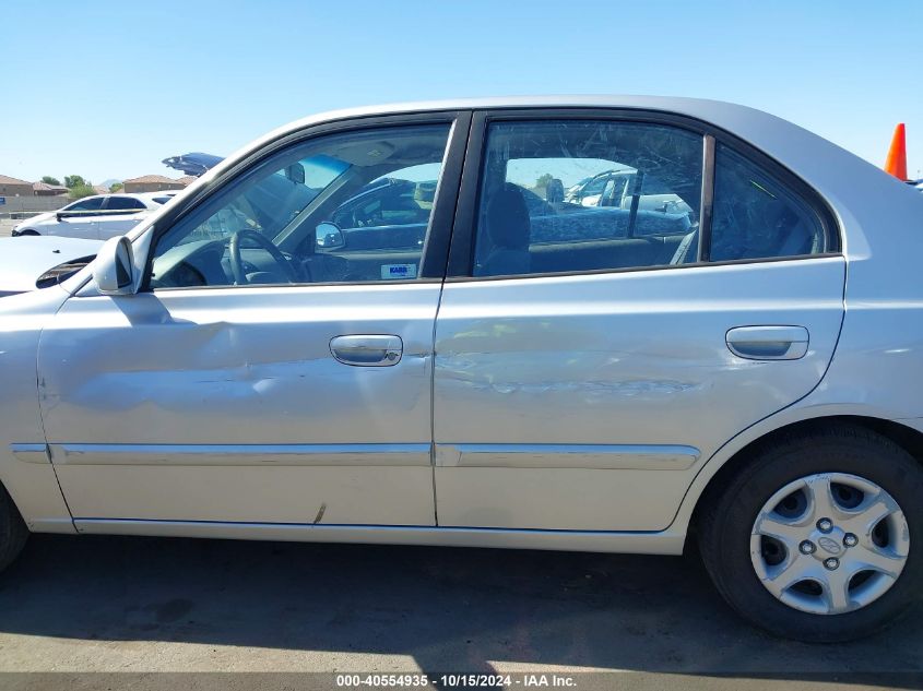 2004 Hyundai Accent Gl VIN: KMHCG45C64U534780 Lot: 40554935