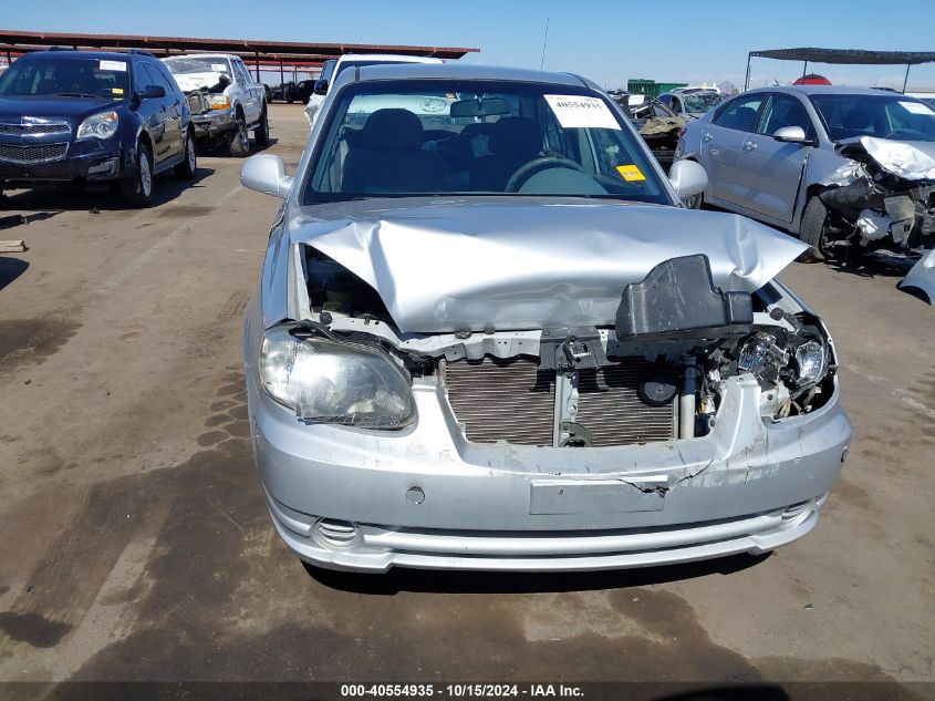 2004 Hyundai Accent Gl VIN: KMHCG45C64U534780 Lot: 40554935