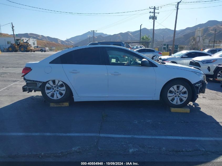 2016 Chevrolet Cruze Limited Ls Auto VIN: 1G1PC5SG9G7210734 Lot: 40554948