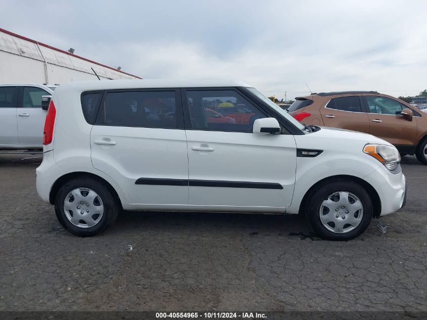 2013 Kia Soul VIN: KNDJT2A56D7577386 Lot: 40554965