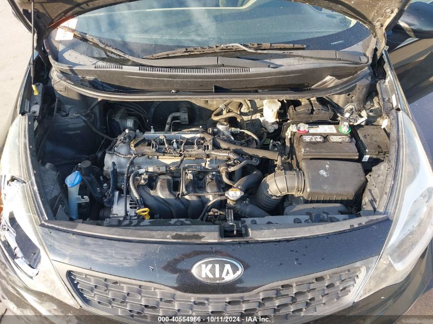 KNADM4A34E6395985 2014 Kia Rio Lx