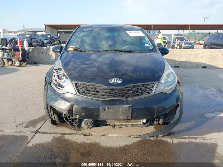 KNADM4A34E6395985 2014 Kia Rio Lx