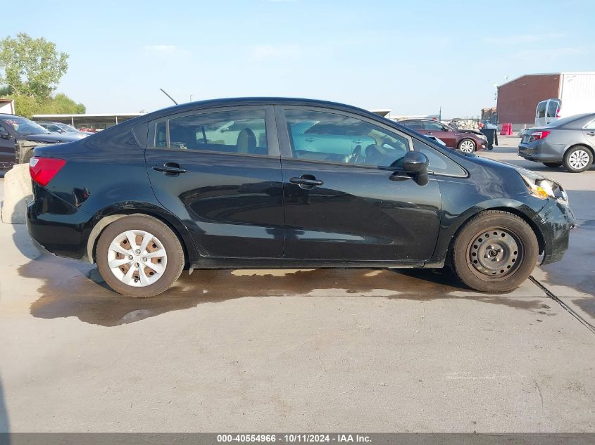 KNADM4A34E6395985 2014 Kia Rio Lx