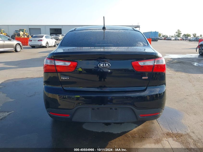 KNADM4A34E6395985 2014 Kia Rio Lx