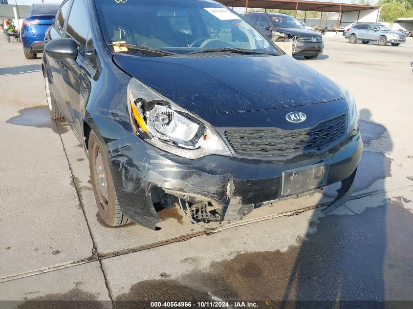 KNADM4A34E6395985 2014 Kia Rio Lx