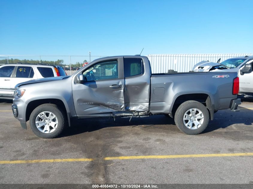 2021 Chevrolet Colorado 4Wd Long Box Lt VIN: 1GCHTCEN9M1270649 Lot: 40554972