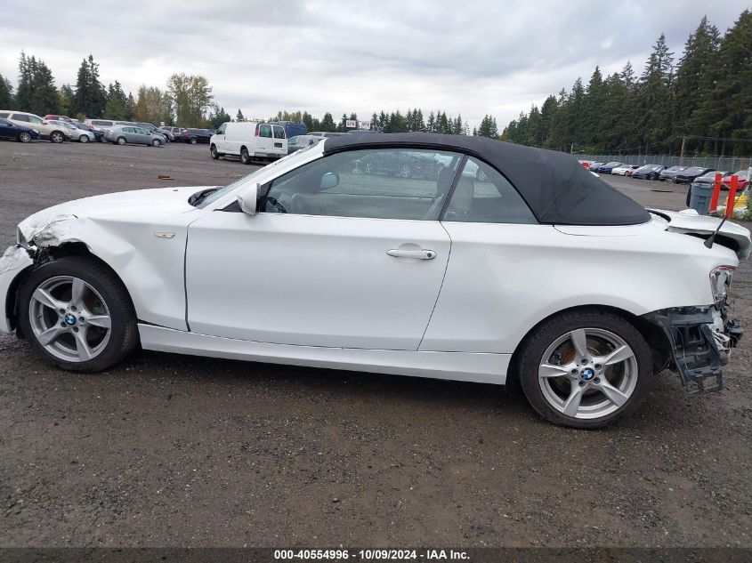 2013 BMW 128 I VIN: WBAUL7C52DVU10149 Lot: 40554996